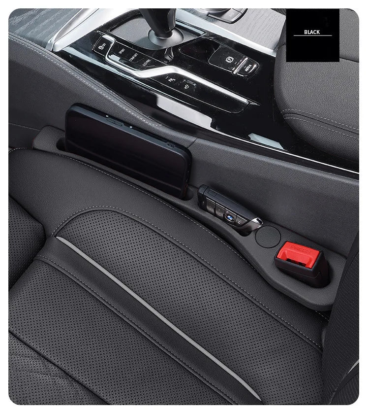 **"Car Seat Gap Filler – Universal Anti-Drop Organizer for Phones, Keys & Cards | Non-Slip & Durable"**