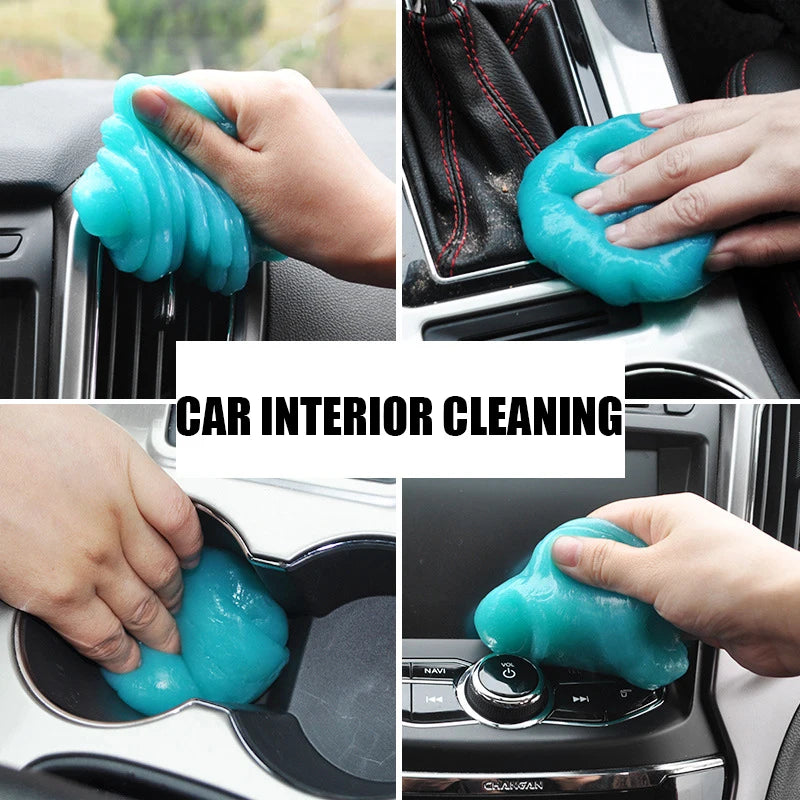 Car Cleaning Gel – Dashboard & Vent Dust Cleaner