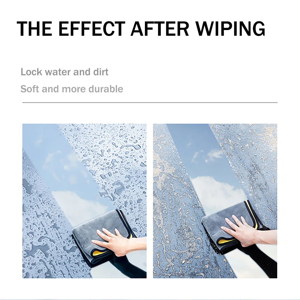 Premium Microfiber Car Cleaning Towel – Ultra Absorbent & Scratch-Free