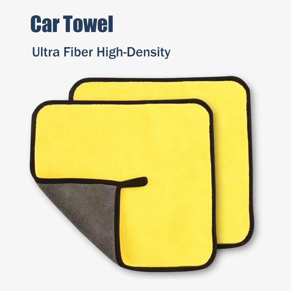 Premium Microfiber Car Cleaning Towel – Ultra Absorbent & Scratch-Free