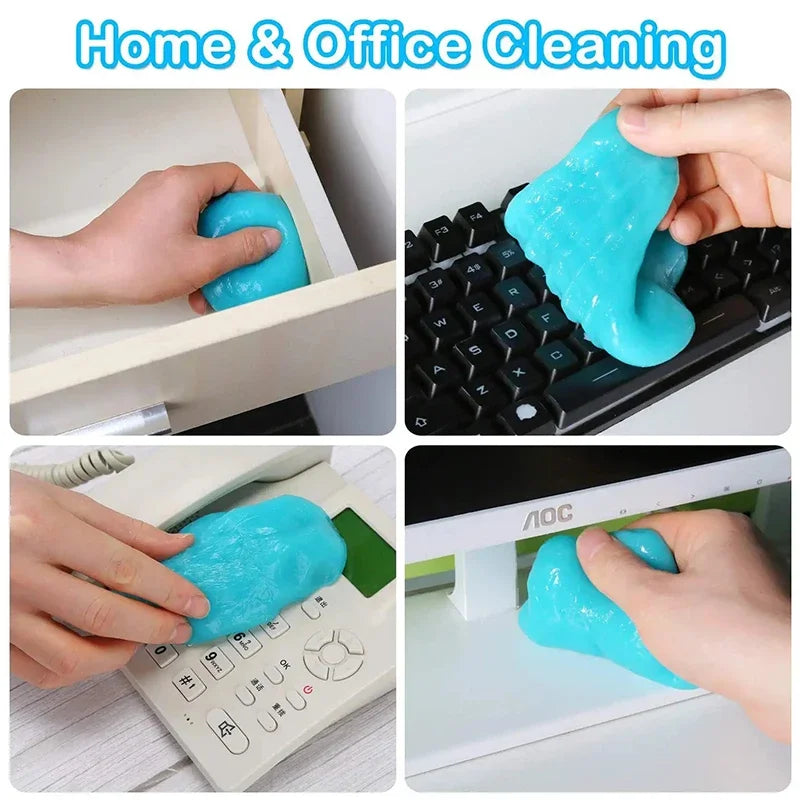 Car Cleaning Gel – Dashboard & Vent Dust Cleaner