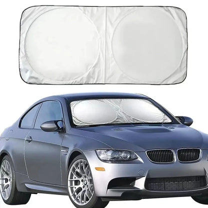 Car Windshield Sun Shade – Anti-UV Folding Visor Cover