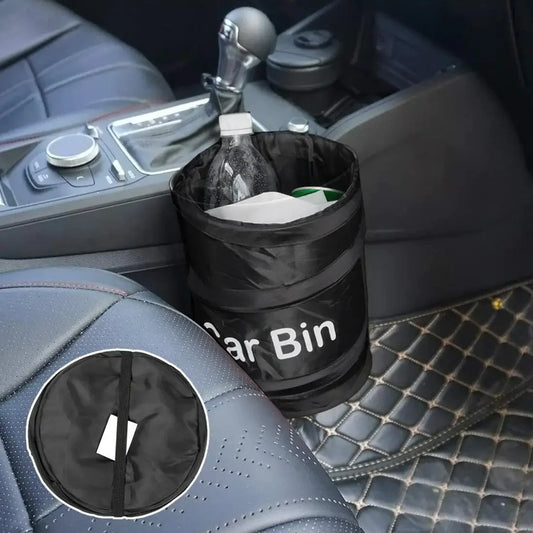 Car Trash Bag – Waterproof Hanging Garbage Bin for Cars