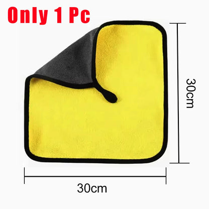 Premium Microfiber Car Cleaning Towel – Ultra Absorbent & Scratch-Free