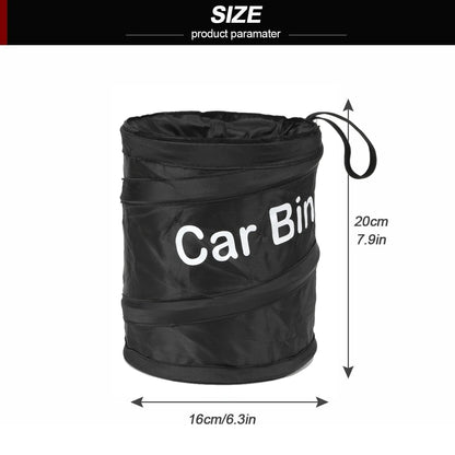 Car Trash Bag – Waterproof Hanging Garbage Bin for Cars