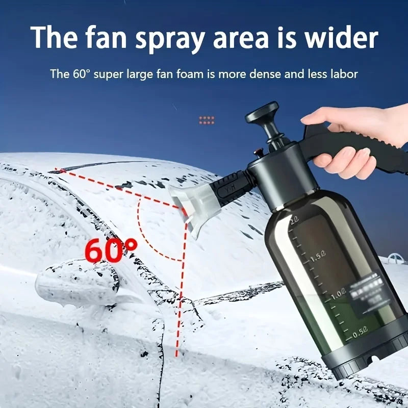 2L Manual Car Wash Foam Sprayer – High Pressure Cleaning Tool