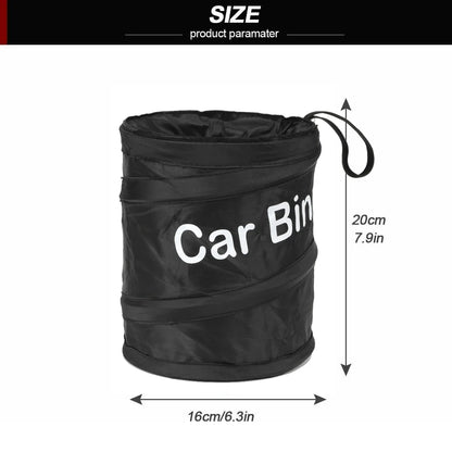 Car Trash Bag – Waterproof Hanging Garbage Bin for Cars