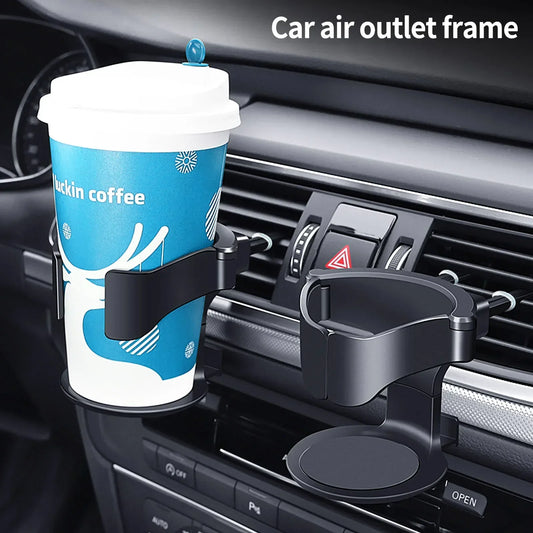 Universal Car Cup Holder – Air Vent Mount for Coffee, Bottles & Cans