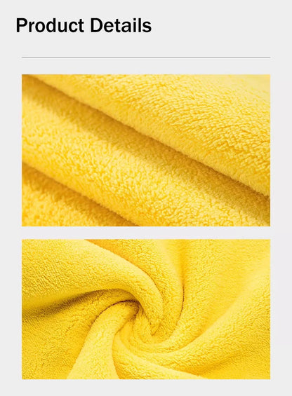 Premium Microfiber Car Cleaning Towel – Ultra Absorbent & Scratch-Free