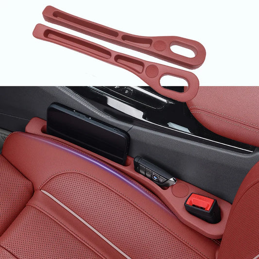 **"Car Seat Gap Filler – Universal Anti-Drop Organizer for Phones, Keys & Cards | Non-Slip & Durable"**