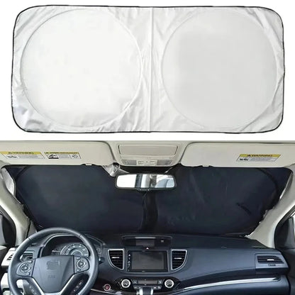 Car Windshield Sun Shade – Anti-UV Folding Visor Cover