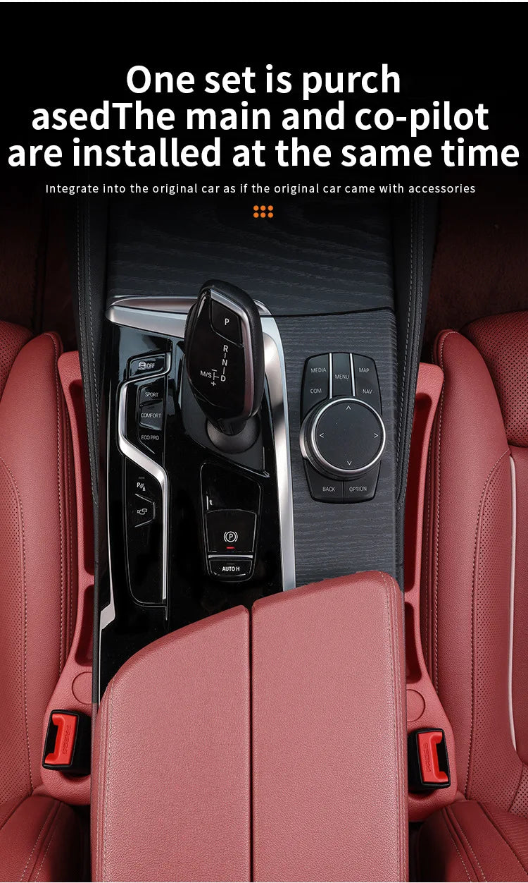 **"Car Seat Gap Filler – Universal Anti-Drop Organizer for Phones, Keys & Cards | Non-Slip & Durable"**