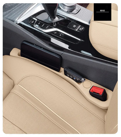 **"Car Seat Gap Filler – Universal Anti-Drop Organizer for Phones, Keys & Cards | Non-Slip & Durable"**